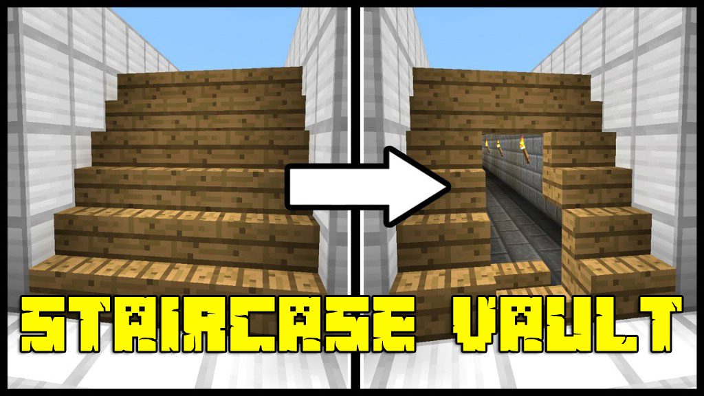 Staircase Vault Map 1.12.2, 1.12 for Minecraft 